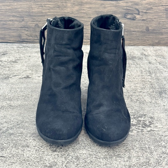 H&M Black Wedge Ankle Boots - Picture 3 of 7